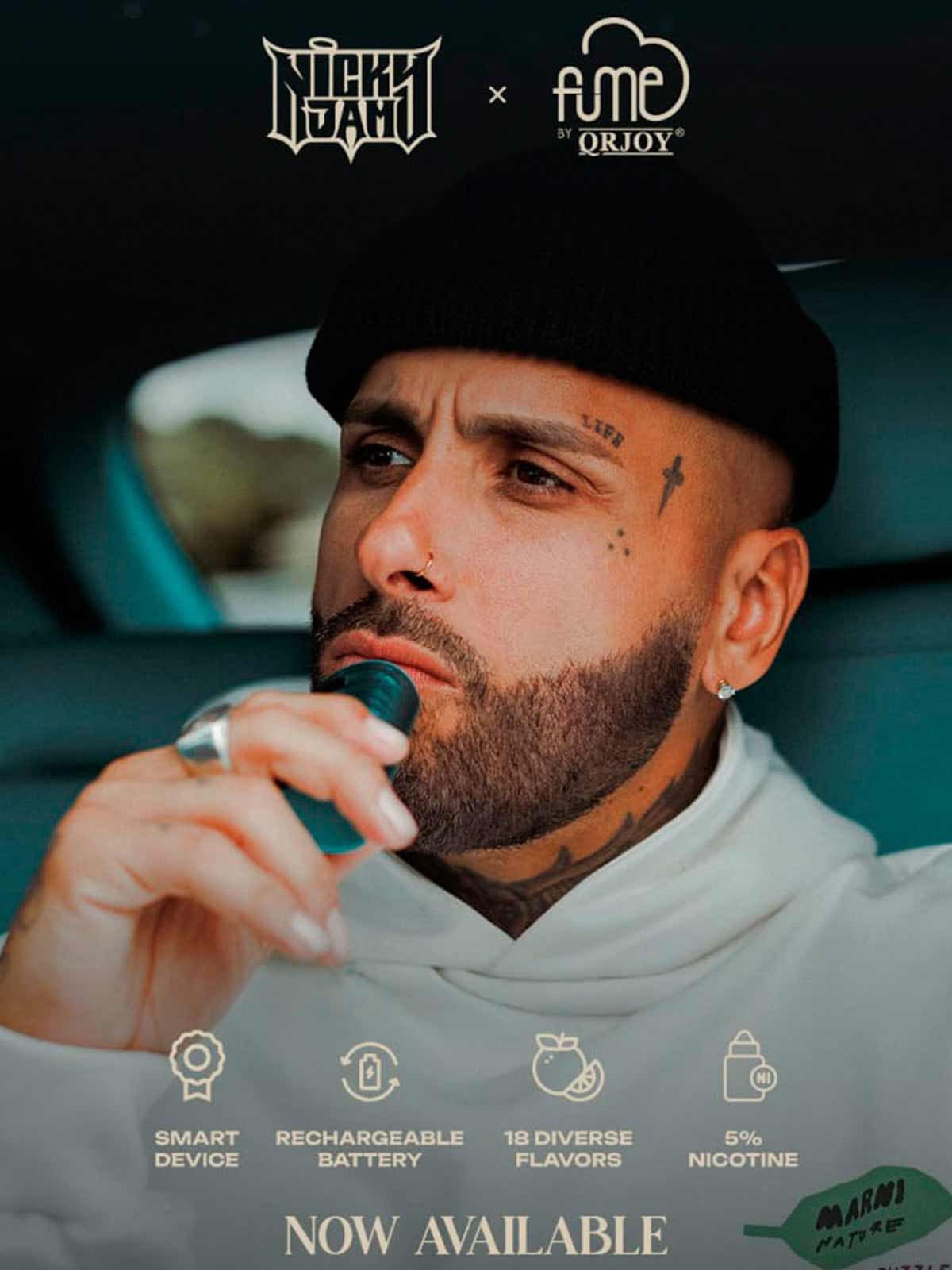 Vaperu Fume Nicky Jam Vape Imagen Slide Mobile