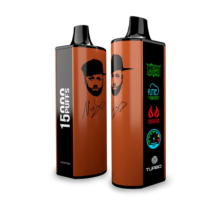 Vaperu Fume Nicky Jam Vape 15000 Puffs Cangri Bear