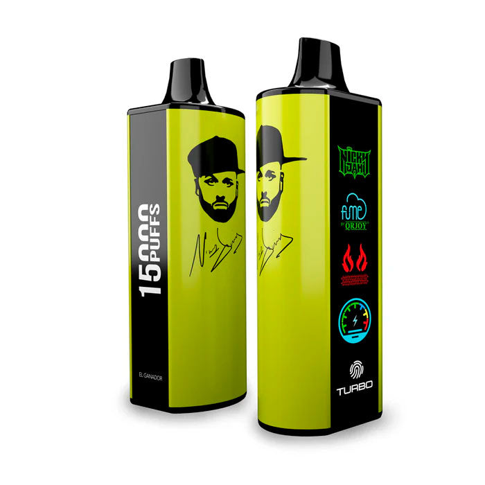 Vaperu Fume Nicky Jam Vape 15000 Puffs El Ganador