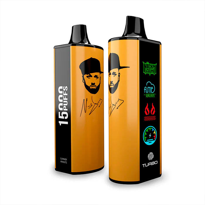 Vaperu Fume Nicky Jam Vape 15000 Puffs Summer Amante 