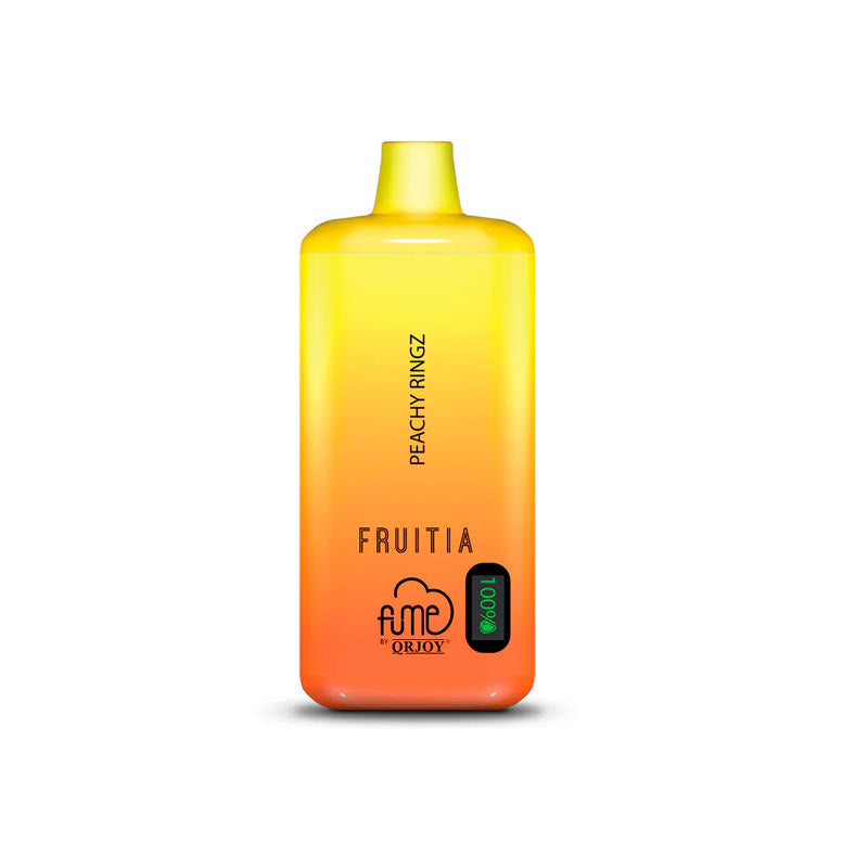 Vaperu Fume Vape Fruitia 8000 Puffs Peachy Ringz