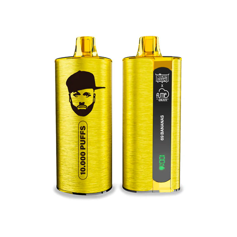 Vaperu Fume Nicky Jam Vape 10000 Puffs 69 Bananas