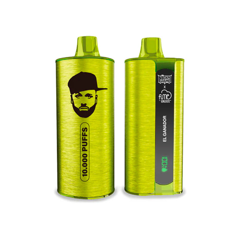 Vaperu Fume Nicky Jam Vape 10000 Puffs El Ganador