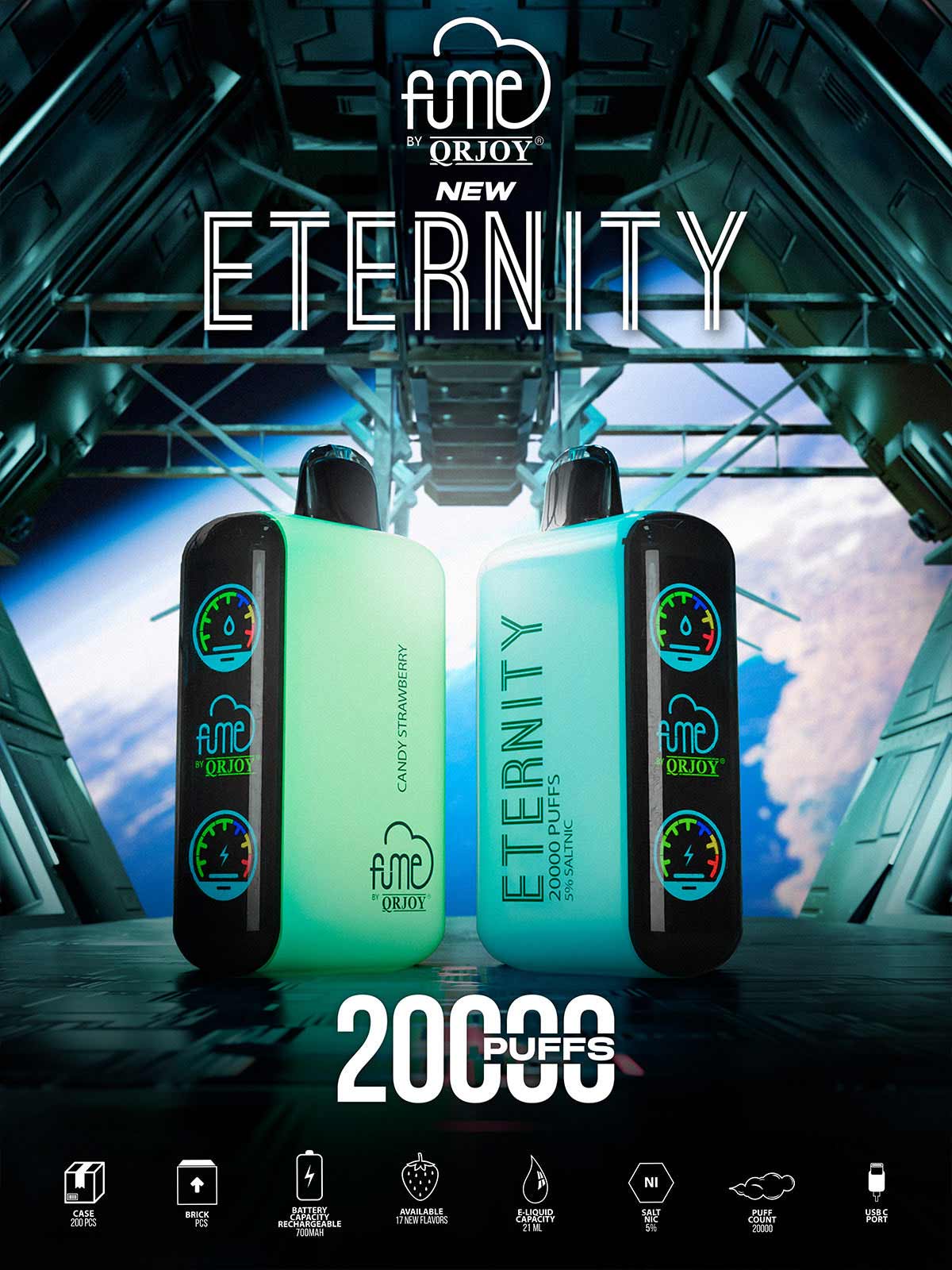 Vaperu Fume Vape Eternity Inicio BG Slide Mobile