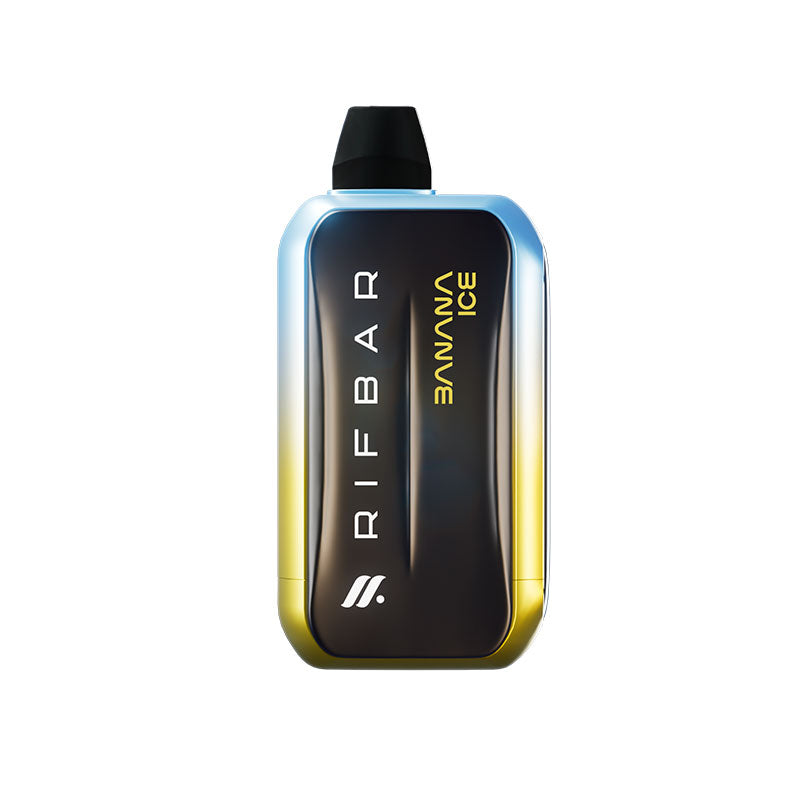 Vaperu Vape Rifbar 15000 Puffs Banana Ice